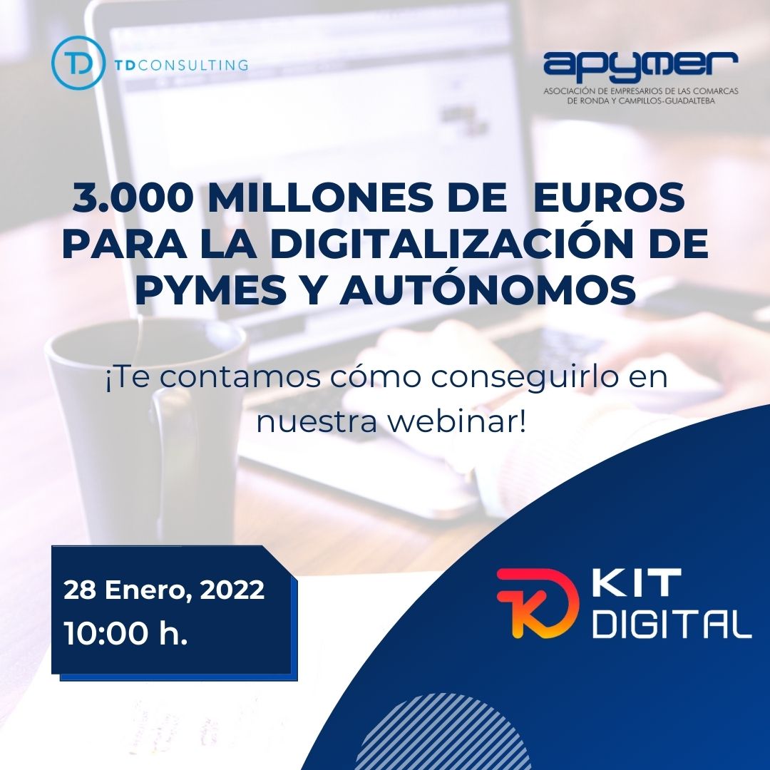 ABIERTO EL PLAZO PARA SOLICITAR EL KIT DIGITAL PARA SEGMENTOS (II, III ...